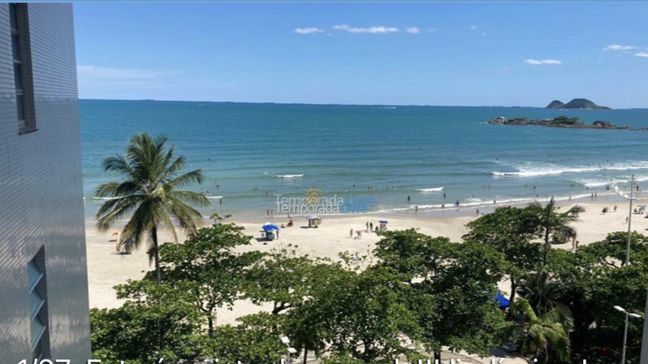 Apartamento para aluguel de temporada em Guarujá (Pitangueiras)