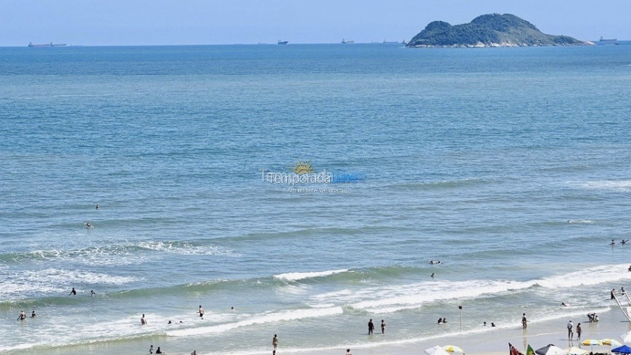Apartamento para aluguel de temporada em Guarujá (Pitangueiras)