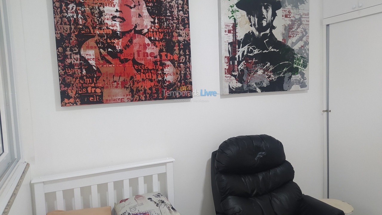 Apartment for vacation rental in Guarujá (Pitangueiras)