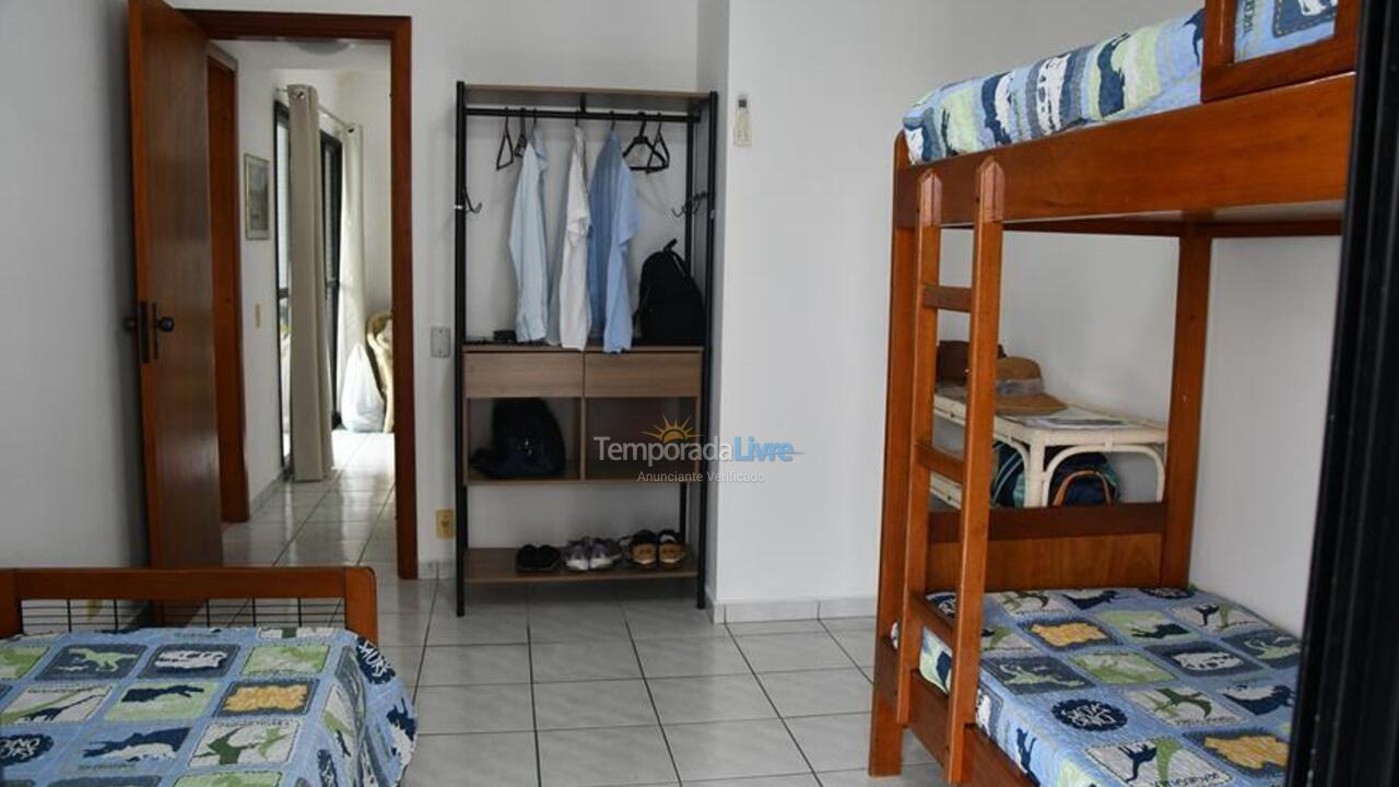 Apartamento para aluguel de temporada em Bertioga (Riviera de São Lourenço)