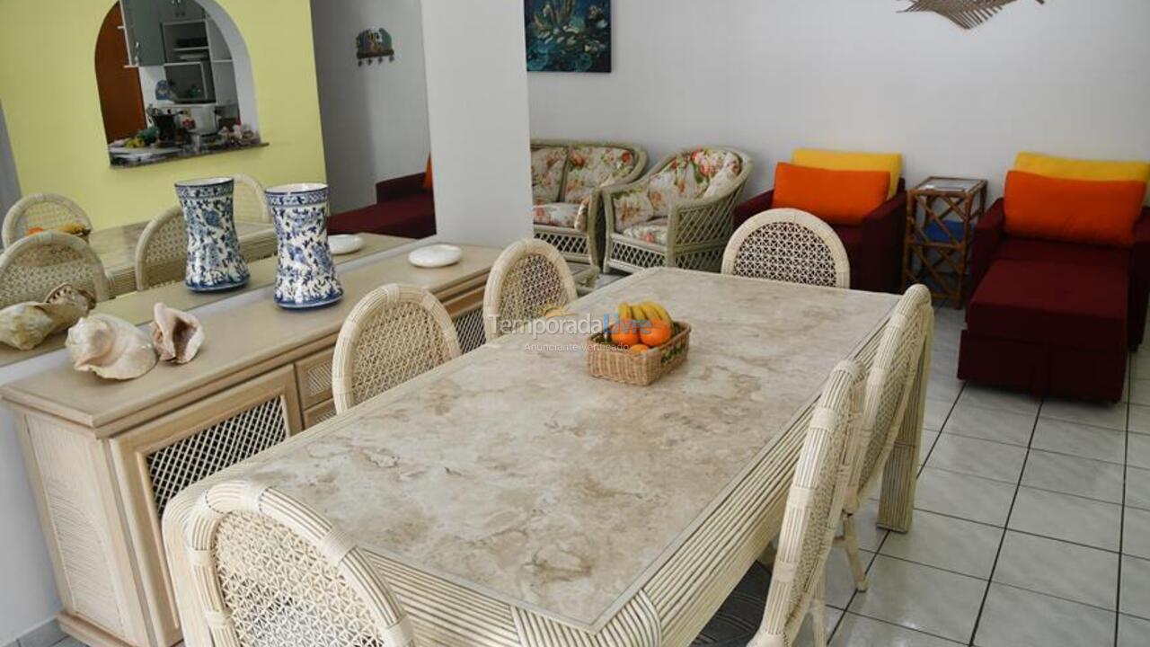 Apartamento para aluguel de temporada em Bertioga (Riviera de São Lourenço)