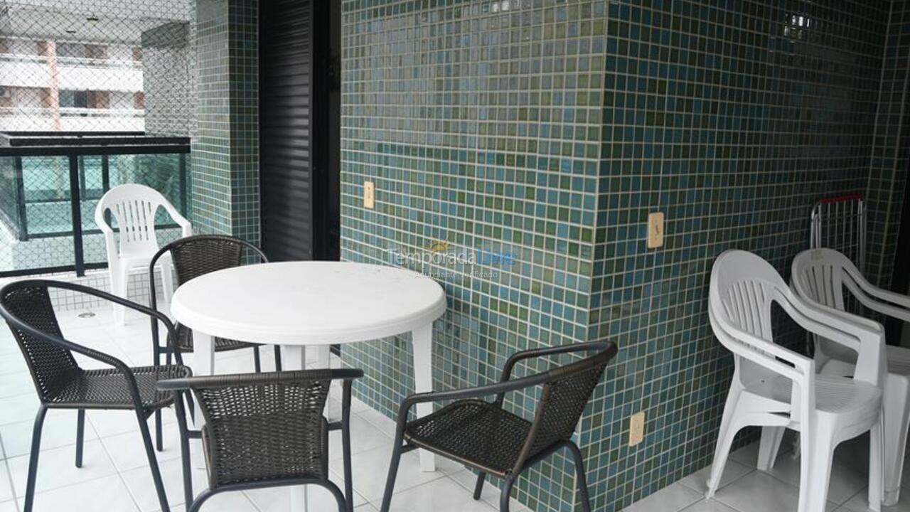 Apartamento para aluguel de temporada em Bertioga (Riviera de São Lourenço)