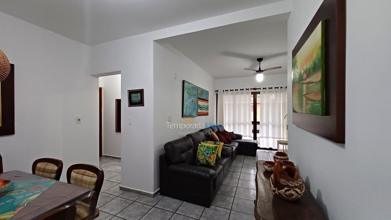 Apartment for vacation rental in Ubatuba (Praia Grande)