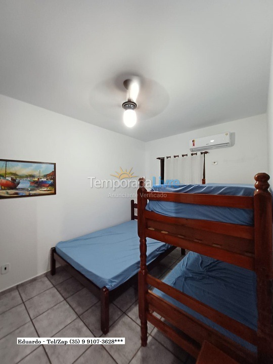 Apartment for vacation rental in Ubatuba (Praia Grande)