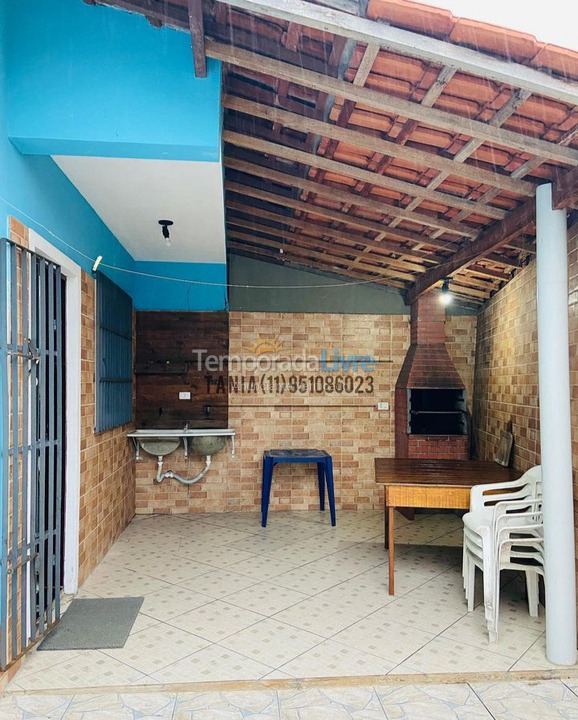Casa para alquiler de vacaciones em Bertioga (Praia do Indaiá)