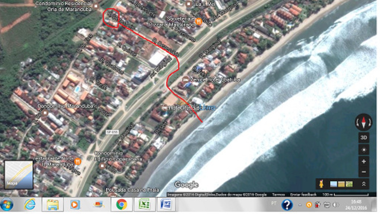 Casa para alquiler de vacaciones em Ubatuba (Praia do Sape)