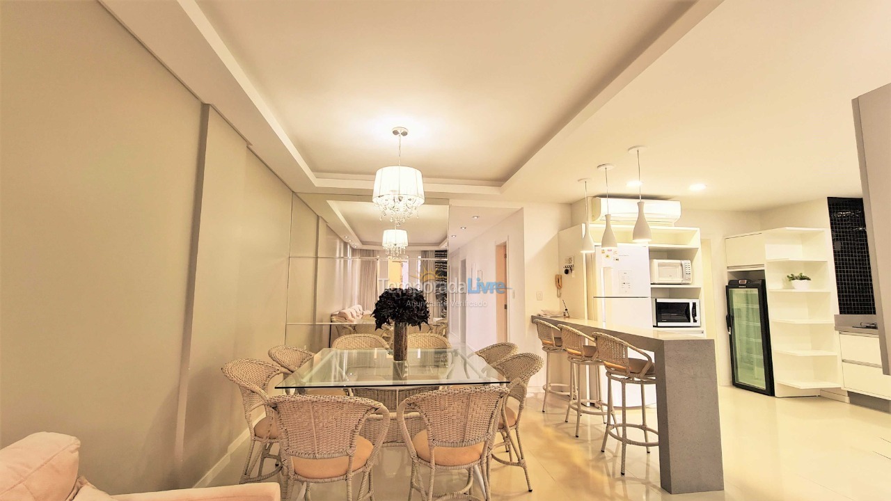 Apartamento para aluguel de temporada em Itapema (Meia Praia)