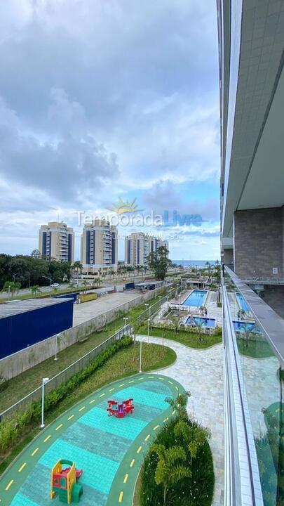 Apartamento para alquiler de vacaciones em Bertioga (Centro)