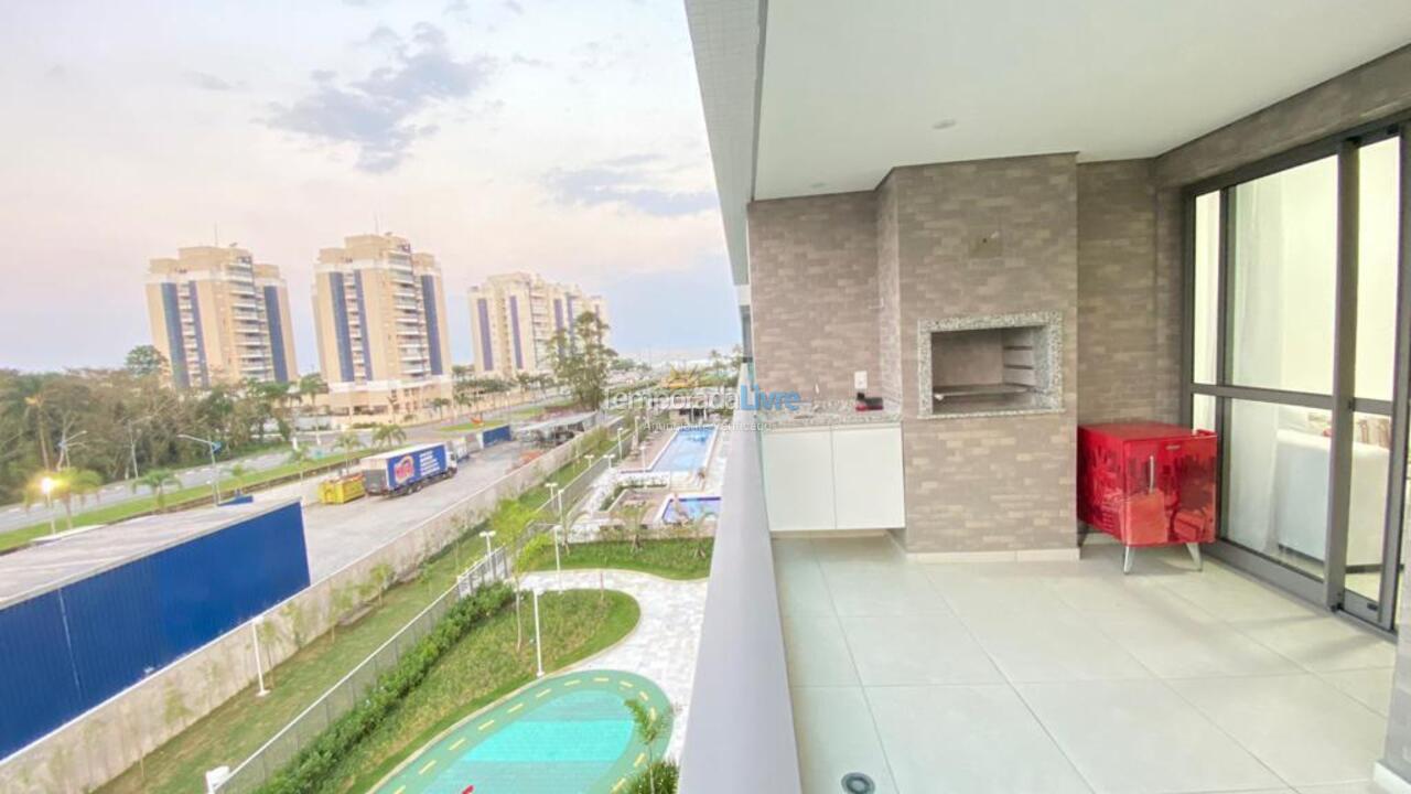 Apartamento para alquiler de vacaciones em Bertioga (Centro)