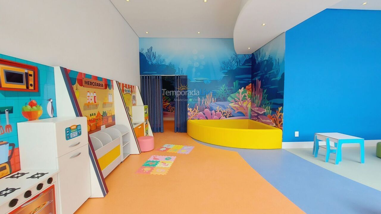 Apartamento para alquiler de vacaciones em Bertioga (Centro)