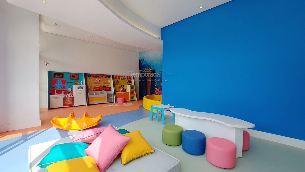 Apartamento para alquiler de vacaciones em Bertioga (Centro)