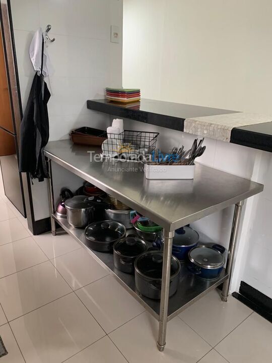 Apartment for vacation rental in Guarapari (Praia do Morro)