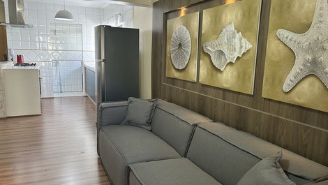 Sala com 2 ambientes