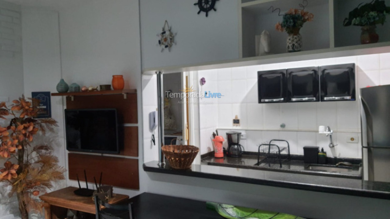 Apartment for vacation rental in Ubatuba (Praia das Toninhas)