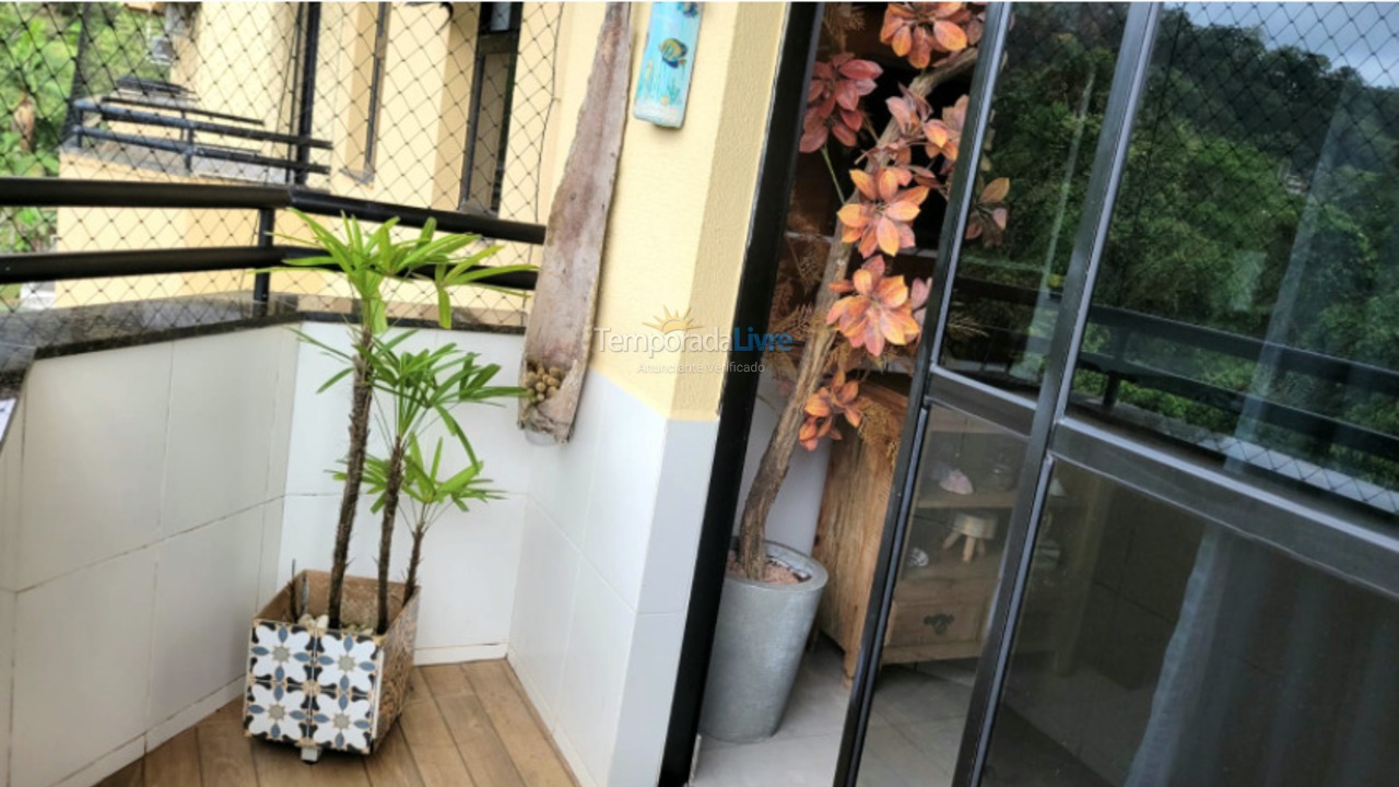 Apartment for vacation rental in Ubatuba (Praia das Toninhas)