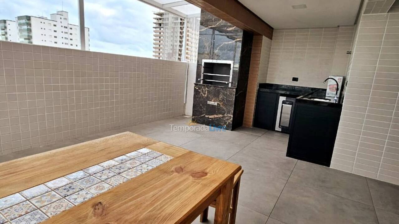 Apartamento para alquiler de vacaciones em Praia Grande (Praia do Caiçara)