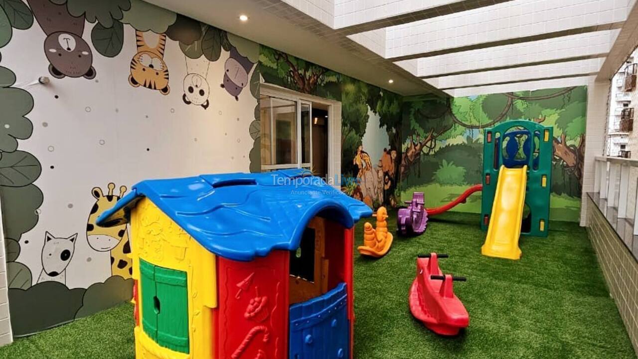 Apartamento para alquiler de vacaciones em Praia Grande (Praia do Caiçara)