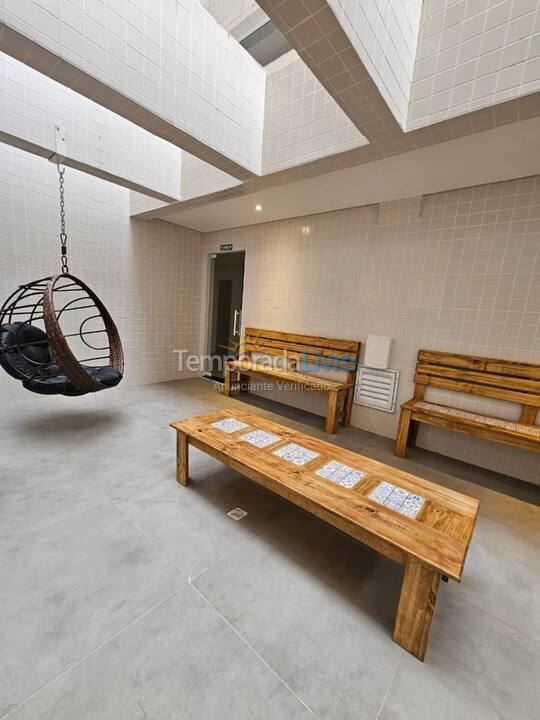 Apartamento para alquiler de vacaciones em Praia Grande (Praia do Caiçara)