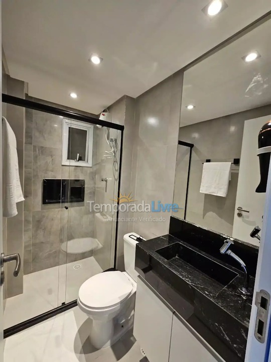 Apartamento para alquiler de vacaciones em Praia Grande (Praia do Caiçara)