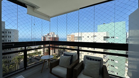 BEAUTIFUL SEA FRONT DUPLEX PENTHOUSE 09 PEOPLE - BERTIOGA