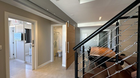 BEAUTIFUL SEA FRONT DUPLEX PENTHOUSE 09 PEOPLE - BERTIOGA