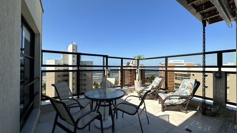 BEAUTIFUL SEA FRONT DUPLEX PENTHOUSE 09 PEOPLE - BERTIOGA