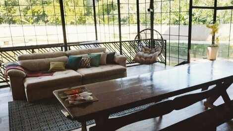 Casa Bambu Spa com cachoeira privativa