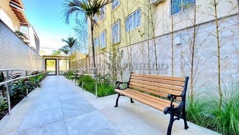 APARTAMENTO 02 DORMITÓRIOS NA PRAIA DO CENTRO COM PISCINA COLETIVA