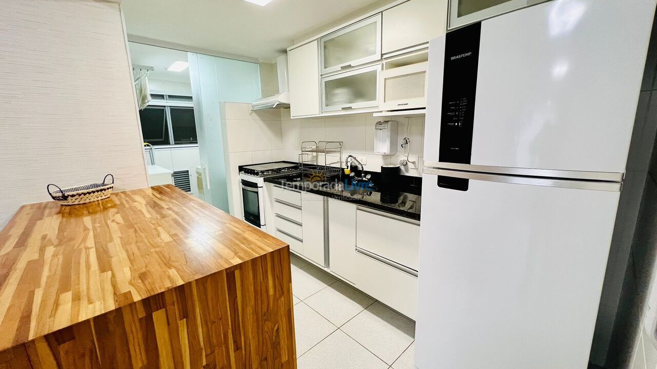 Apartamento para aluguel de temporada em Bertioga (Riviera de São Lourenço)