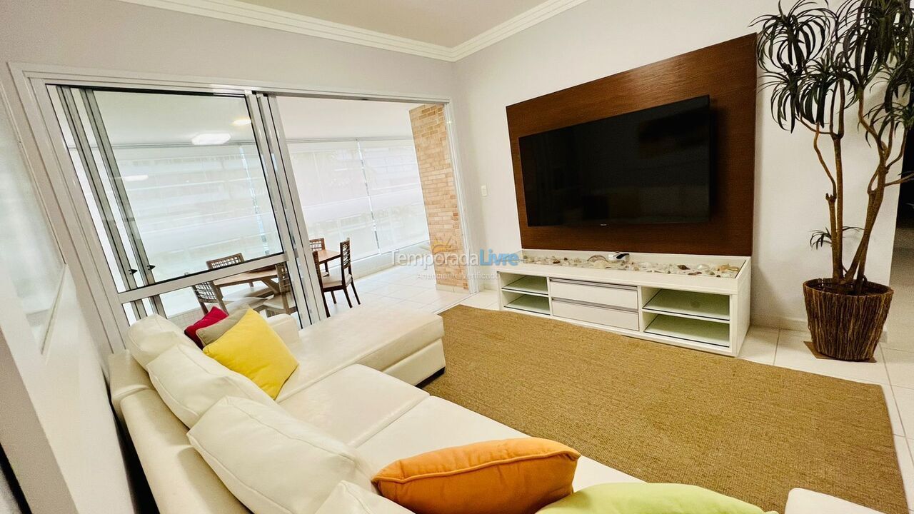 Apartamento para aluguel de temporada em Bertioga (Riviera de São Lourenço)