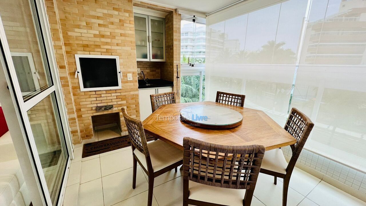 Apartamento para aluguel de temporada em Bertioga (Riviera de São Lourenço)