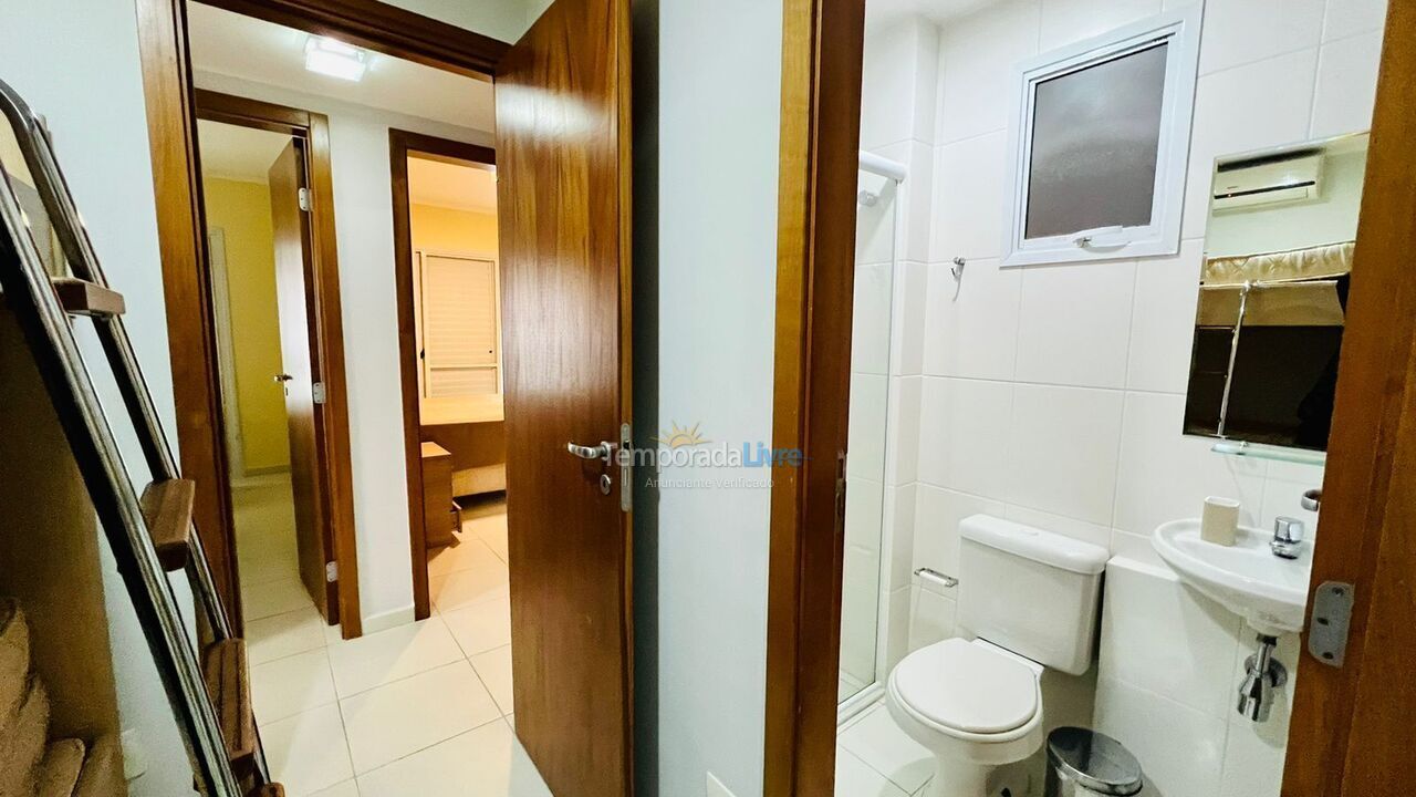 Apartamento para aluguel de temporada em Bertioga (Riviera de São Lourenço)