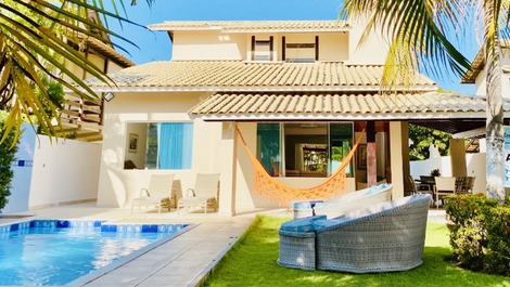 House for rent 70 meters from the beach in Guarajuba