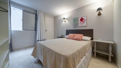 275 - Excelente apartamento de 01 dormitorio en Praia de Mariscal