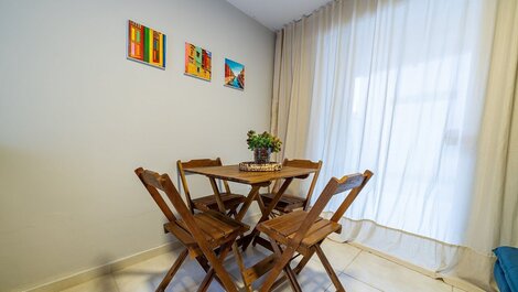 275 - Excelente apartamento de 01 dormitorio en Praia de Mariscal