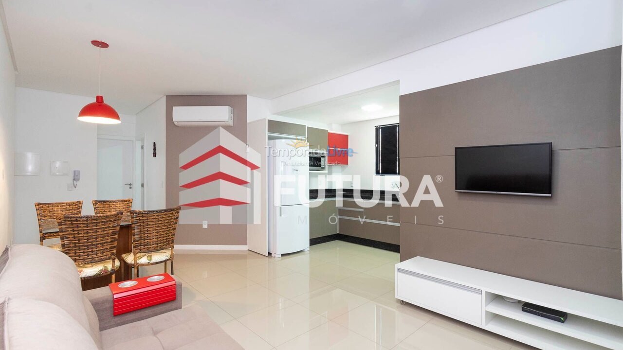 Apartamento para alquiler de vacaciones em Bombinhas (Praia de Bombas)