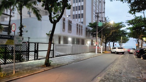 Distância do edifício até a praia