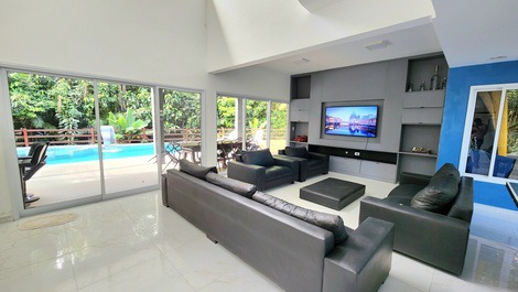 Magnífica Casa Praia Bertioga Guaratuba Sun House