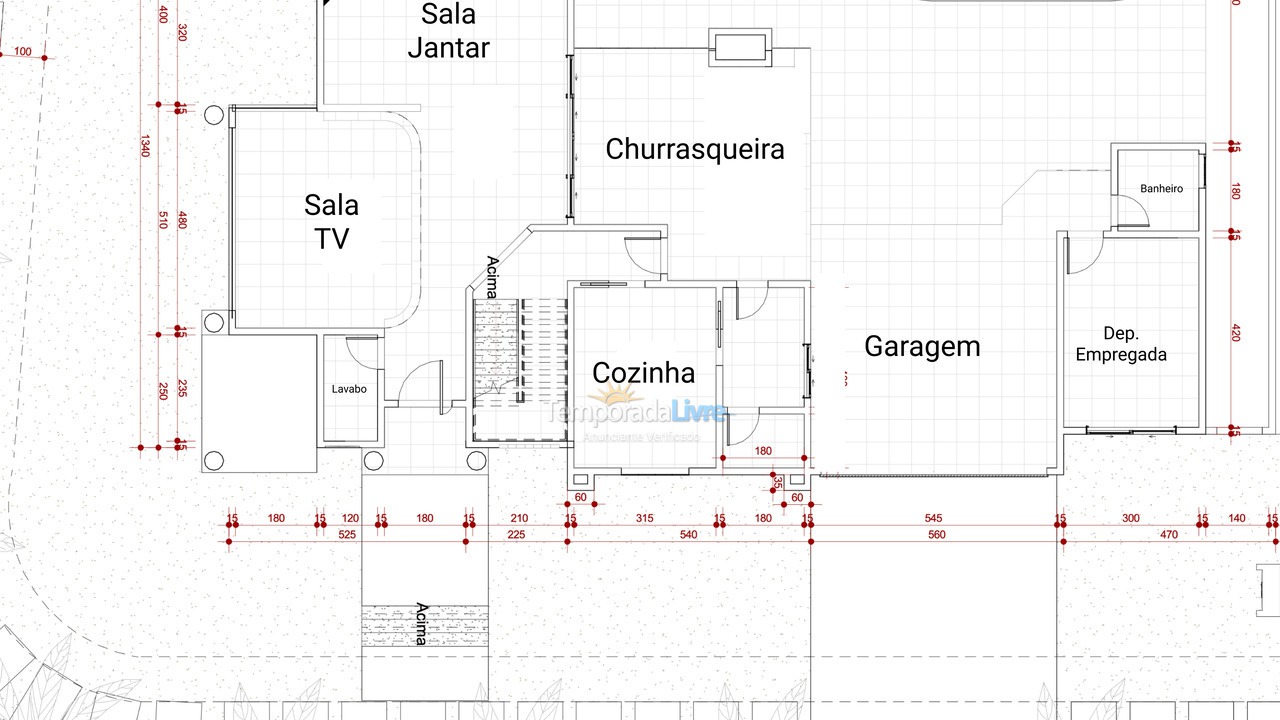 Casa para aluguel de temporada em Florianopolis (Jurerê Internacional)