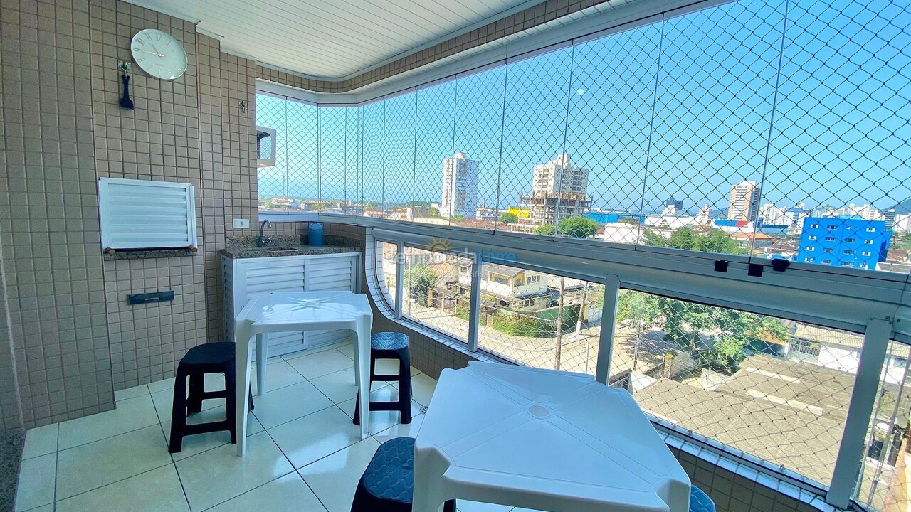 Apartment for vacation rental in Praia Grande (Aviação)