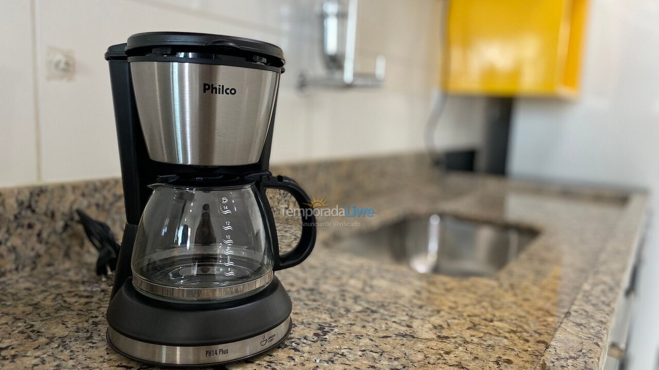 Apartment for vacation rental in Praia Grande (Aviação)