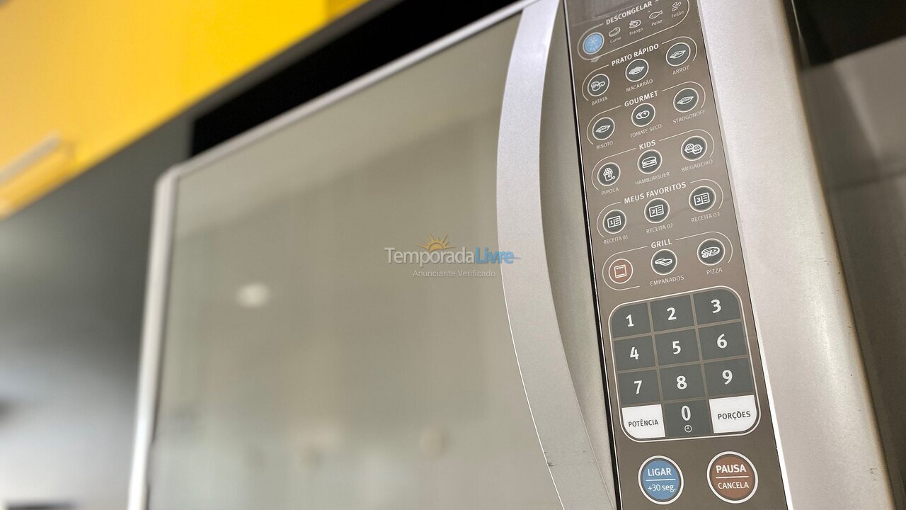 Apartment for vacation rental in Praia Grande (Aviação)