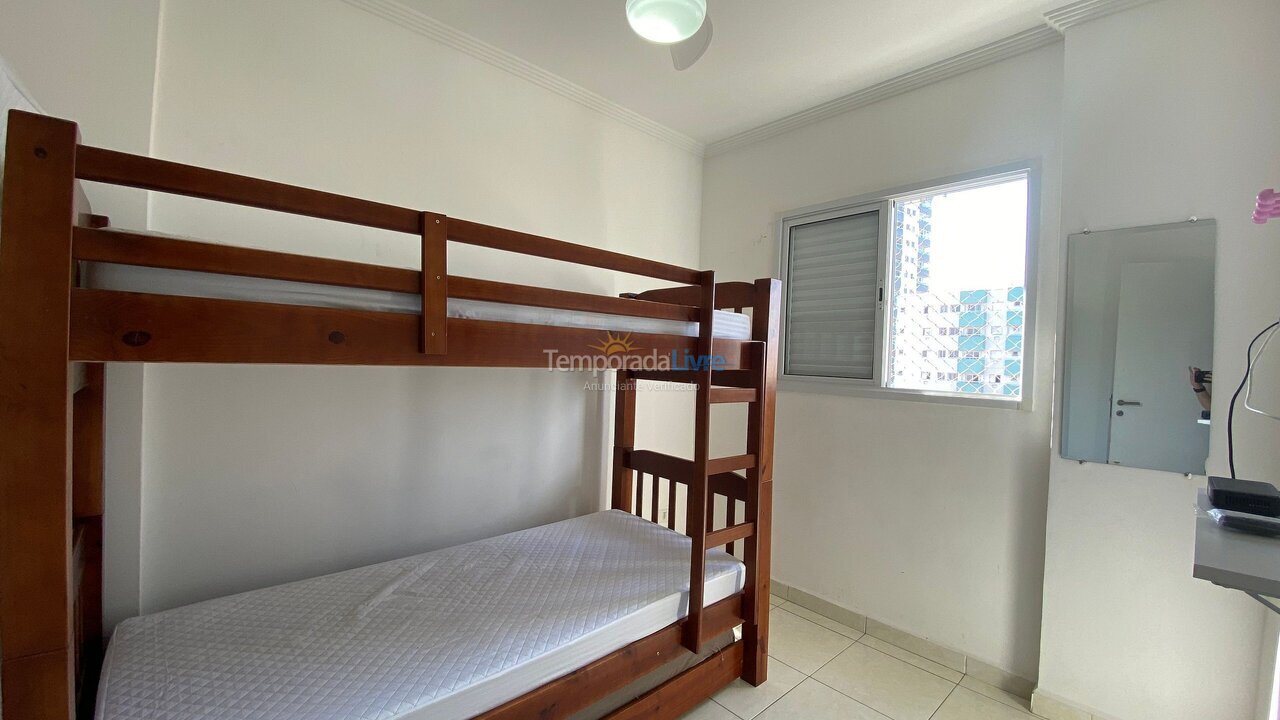 Apartment for vacation rental in Praia Grande (Aviação)