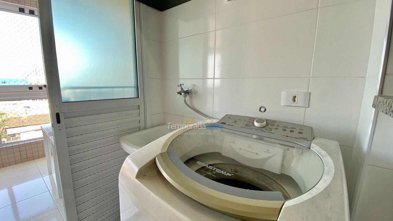 Apartment for vacation rental in Praia Grande (Aviação)