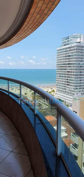 Apartment for vacation rental in Praia Grande (Canto do Forte)