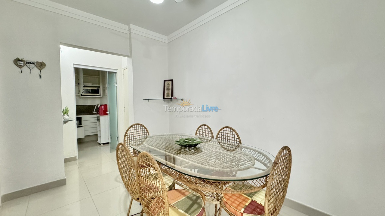 Apartment for vacation rental in Guarujá (Pitangueiras)