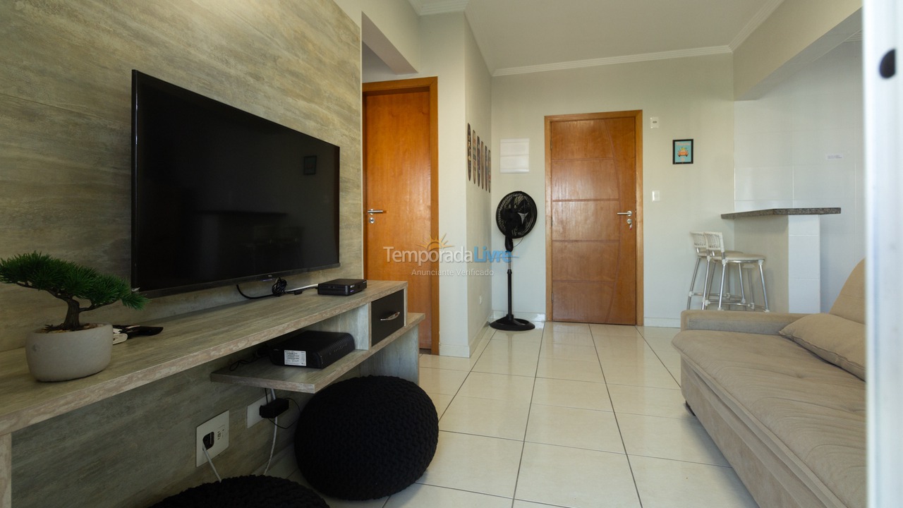 Apartment for vacation rental in Praia Grande (Aviação)