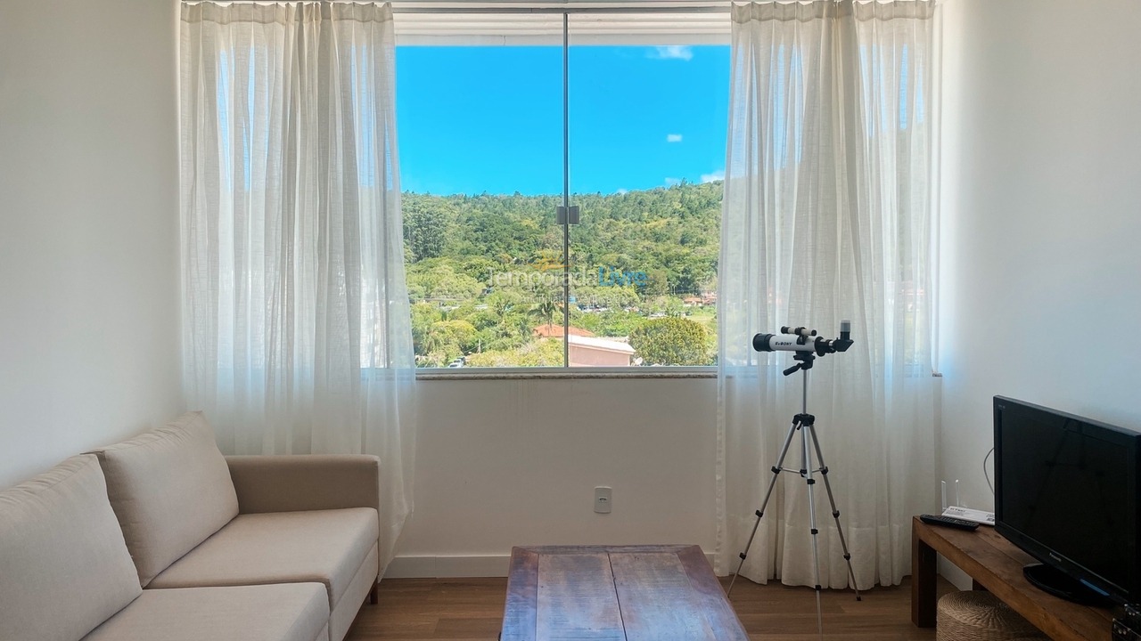 Apartamento para alquiler de vacaciones em Governador Celso Ramos (Praia de Palmas)