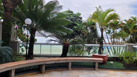 Living frente a praia 