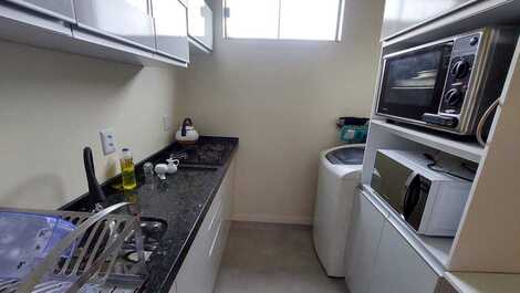 Apartamento 2 quartos, piscina na praia ingleses/santinho